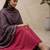 Women Ethnic Motifs Regular Thread Work Kurta with Trousers & With Dupatta