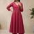 Women Ethnic Motifs Regular Thread Work Kurta with Trousers & With Dupatta