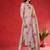 Women Floral Print Regular Kantha Work Kurta with Trousers & Dupatta