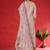 Women Floral Print Regular Kantha Work Kurta with Trousers & Dupatta