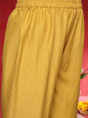 Women Ethnic Motifs Embroidered Regular Mirror Work Kurta with Trousers & Dupatta 3
