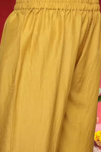 Women Ethnic Motifs Embroidered Regular Mirror Work Kurta with Trousers & Dupatta