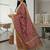 Women Embroidered Regular Thread Work Kurta with Trousers & With Dupatta