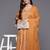 Women Bandhani Printed Empire Gotta Patti Kurta with Trousers & Dupatta