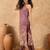 Women Paisley Printed Regular Beads and Stones Kurta with Trousers