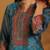 Ethnic Motifs Printed Chanderi Silk Straight Kurta With Trousers And Dupatta