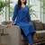 Women Ethnic Motifs Regular Kurta with Trousers & With Dupatta