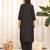 V-Neck Straight Kurta With Trouser