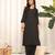 V-Neck Straight Kurta With Trouser