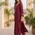 Women Ethnic Motifs Embroidered Regular Thread Work Kurta with Trousers