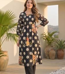 Floral Printed Regular Kurta with Trousers