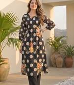 Floral Printed Regular Kurta with Trousers