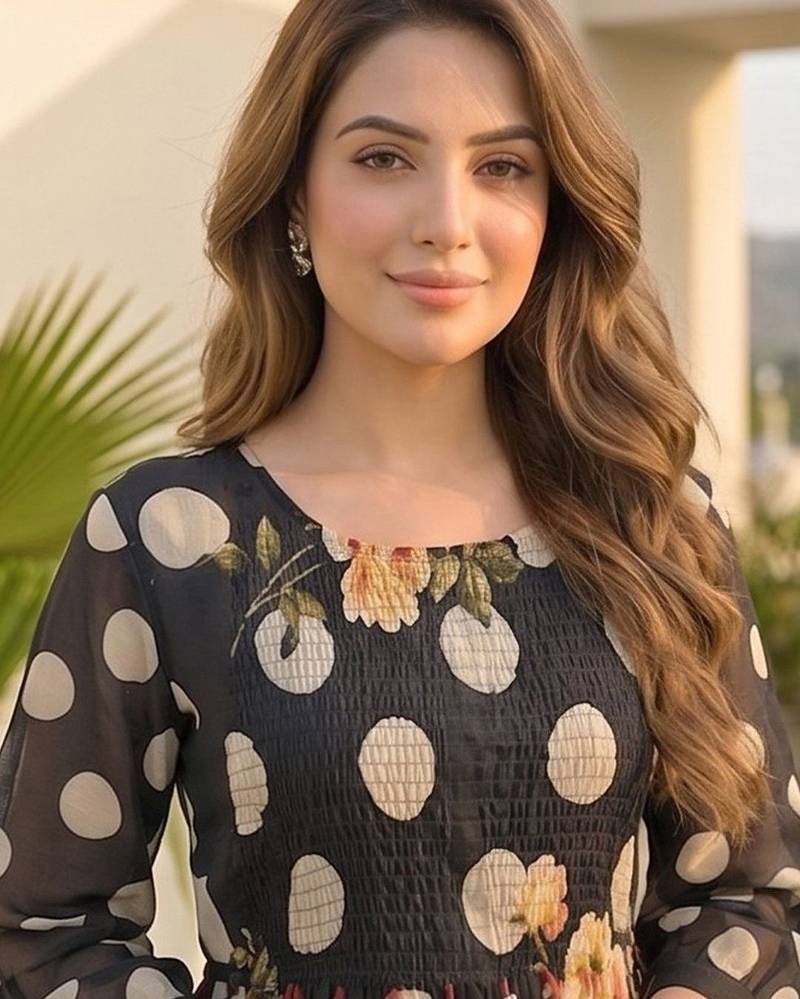 Floral Printed Regular Kurta with Trousers