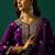 Ethnic Motifs Embroidered Zari Kurta With Sharara & Dupatta