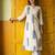 pure cotton ethnic motif printed A line Kurta with Trousers