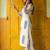 pure cotton ethnic motif printed A line Kurta with Trousers