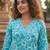 Women Floral Printed Regular Kurta with Trousers & With Dupatta