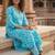 Women Floral Printed Regular Kurta with Trousers & With Dupatta