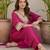 Women Yoke Design Regular Kurta with Trousers