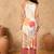 Women Spaghetti strap floral kurta with trousers