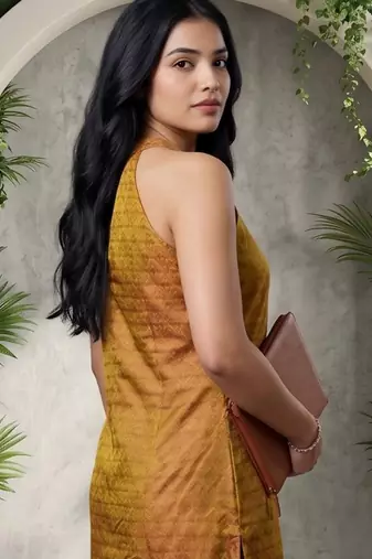 Women Printed Regular Kurta with Trousers