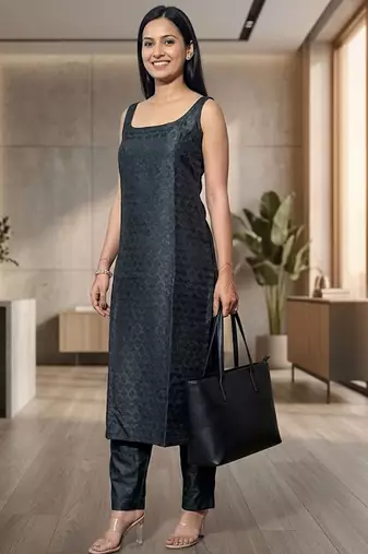 Women Regular Kurta with Trousers