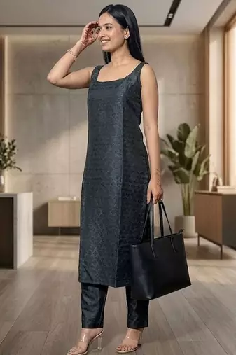 Women Regular Kurta with Trousers