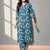 Women Floral Printed Regular Kurta with Trousers