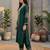 Ethnic Motifs Embroidered Regular Kurta with Trousers & With Dupatta