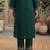 Ethnic Motifs Embroidered Regular Kurta with Trousers & With Dupatta