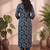 Women Floral Printed Regular cotton Kurta with Trousers