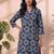 Women Floral Printed Regular cotton Kurta with Trousers