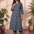 Women Floral Printed Regular cotton Kurta with Trousers