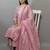 Women Floral Printed Regular Thread Work Kurta with Trousers & With Dupatta