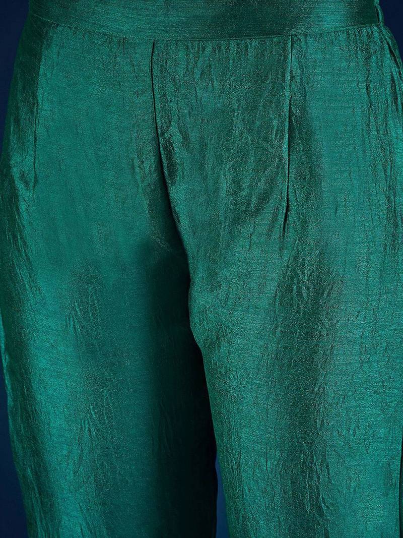 Women Ethnic Motifs Embroidered Kurta with Trousers & Dupatta