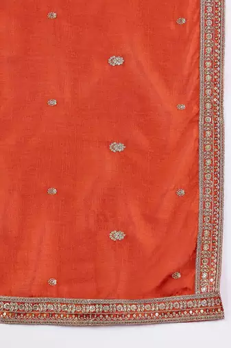 Women Ethnic Motifs Embroidered Kurta with Trousers & Dupatta