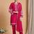 Women Floral Embroidered Regular Thread Work Kurta with Trousers & With Dupatta