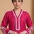 Women Floral Embroidered Regular Thread Work Kurta with Trousers & With Dupatta