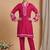 Women Floral Embroidered Regular Thread Work Kurta with Trousers & With Dupatta