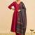 Women Ethnic Motifs Regular Kurta with Trousers & With Dupatta