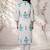 Women Striped Regular Kurta with Trousers