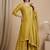 Women Ethnic Motifs Embroidered Regular Thread Work Silk Crepe Kurta with Palazzos & With Dupatta