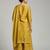 Women Ethnic Motifs Embroidered Regular Thread Work Silk Crepe Kurta with Palazzos & With Dupatta