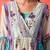 Women Floral Printed Angrakha Kurta with Trousers