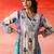 Women Floral Printed Angrakha Kurta with Trousers