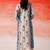 Women Floral Printed Angrakha Kurta with Trousers