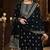 Women Ethnic Motifs Embroidered Thread Work Velvet Kurta Trousers With Dupatta
