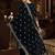 Women Ethnic Motifs Embroidered Thread Work Velvet Kurta Trousers With Dupatta