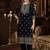 Women Ethnic Motifs Embroidered Thread Work Velvet Kurta Trousers With Dupatta