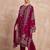 Women Ethnic Motifs Embroidered Kurta with Trousers & Dupatta